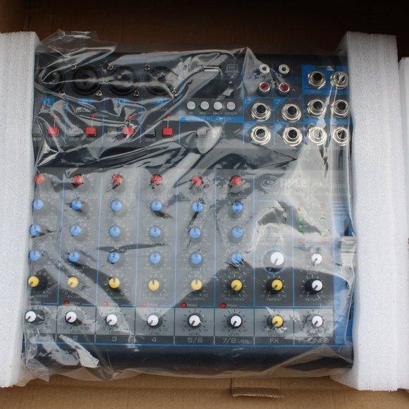 Pyle Other Pyle Pmxu83bt 8 Ch Bt Studio Mixer Audio Mixing Console